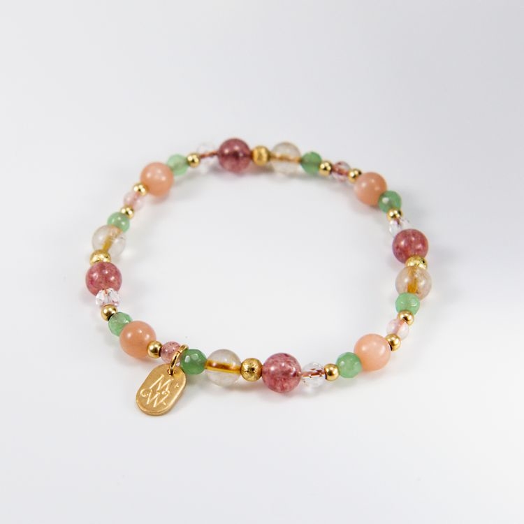 Crystal bracelet｜C1164-Lemon Aiyu Ice