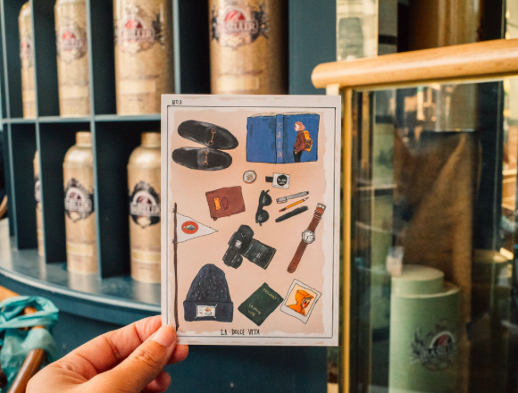 旅的必需明信片｜甜蜜生活