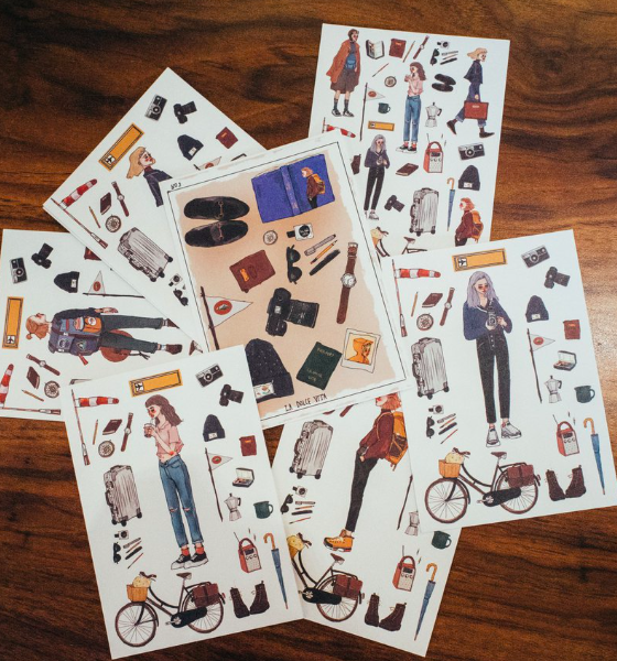 旅的必需明信片｜甜蜜生活