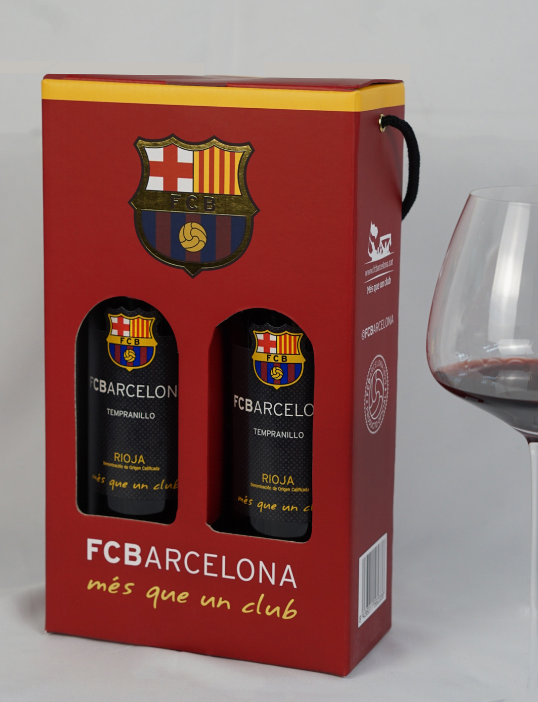 巴塞足球隊 Crianza 2009 紅酒2支禮盒裝