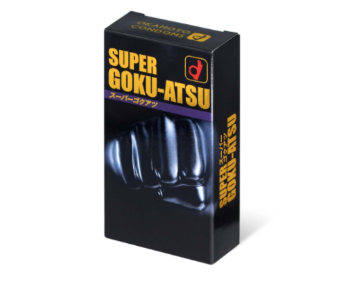 〔日本原裝進口〕OKAMOTO 岡本《超極厚純黑》乳膠持久安全套 (10 片裝 )