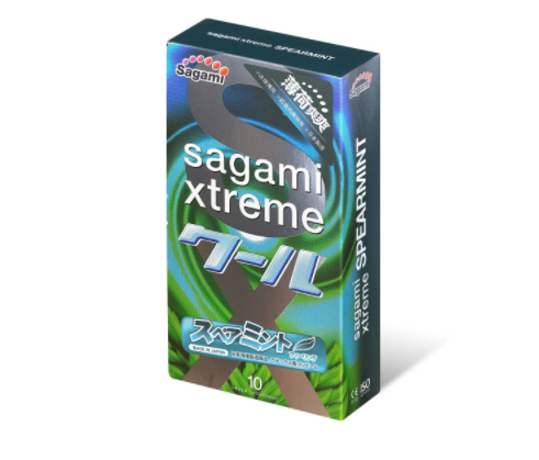 〔日本原裝進口〕SAGAMI 《相模究極 XTREME》 薄荷爽爽 乳膠安全套 (10 片裝)