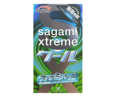 〔日本原裝進口〕SAGAMI 《相模究極 XTREME》 薄荷爽爽 乳膠安全套 (10 片裝)