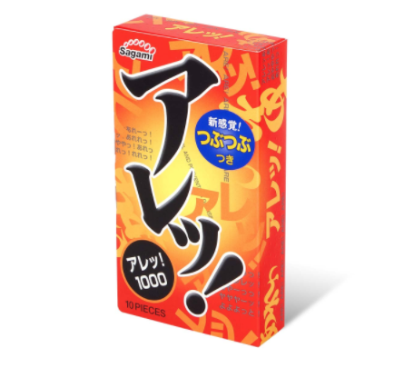 〔日本原裝進口〕SAGAMI 相模 《凸點一段波》乳膠安全套 (10 片裝)