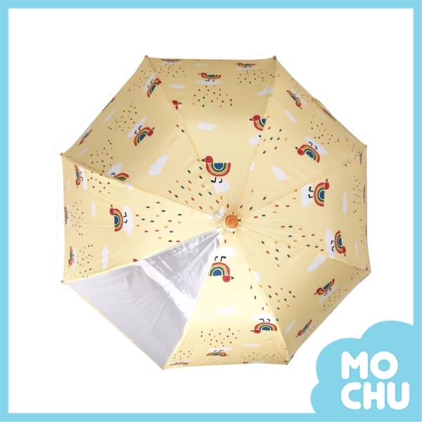 彩虹小鳥兒童雨傘