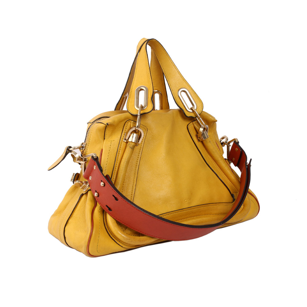 【Chloé】中型Paraty寬背帶兩用包