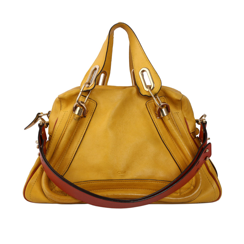 【Chloé】中型Paraty寬背帶兩用包