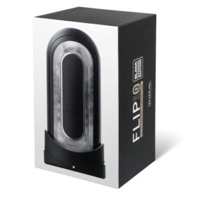 〔香港行貨〕TENGA FLIP 0 (ZERO) 黑色電動版飛機杯