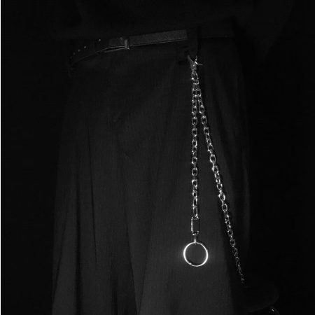 A.ENSE trousers chain - Personality wide 褲鏈- 兩鏈式