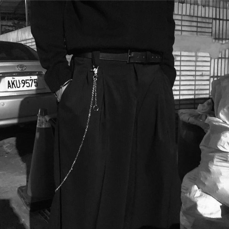 A.ENSE trousers chain - Irregular round 褲鏈 -兩鏈式