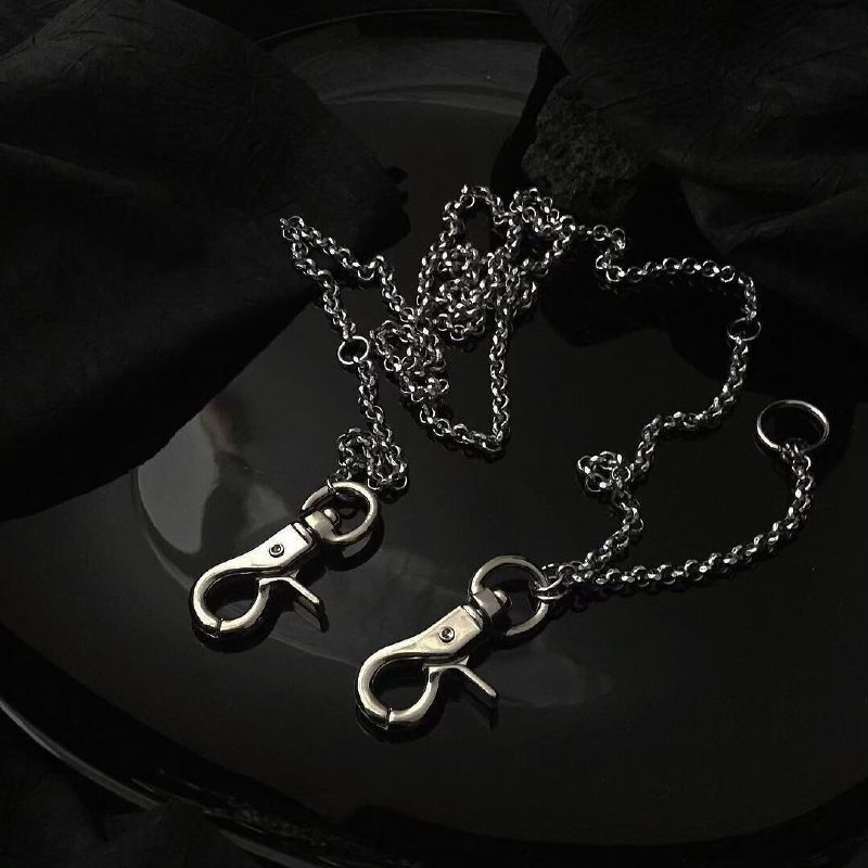 A.ENSE trousers chain - Irregular round 褲鏈 -兩鏈式