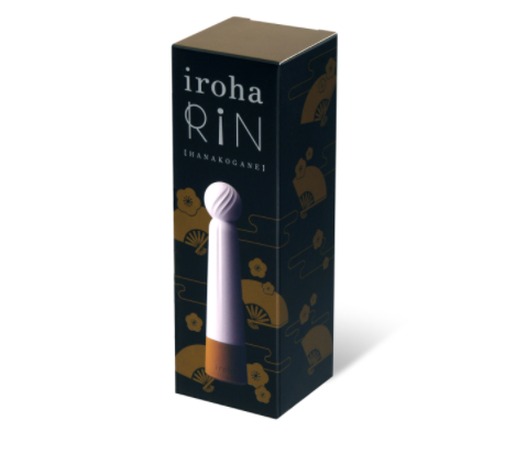 〔日本原裝進口〕iroha《RIN 凜漾風情》震動按摩棒 (璨金)【はなこがね】