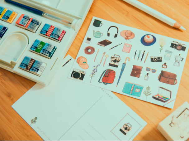 旅行的抉擇明信片｜甜蜜生活