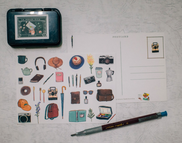 旅行的抉擇明信片｜甜蜜生活