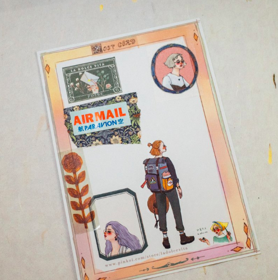 綻放明信片｜甜蜜生活