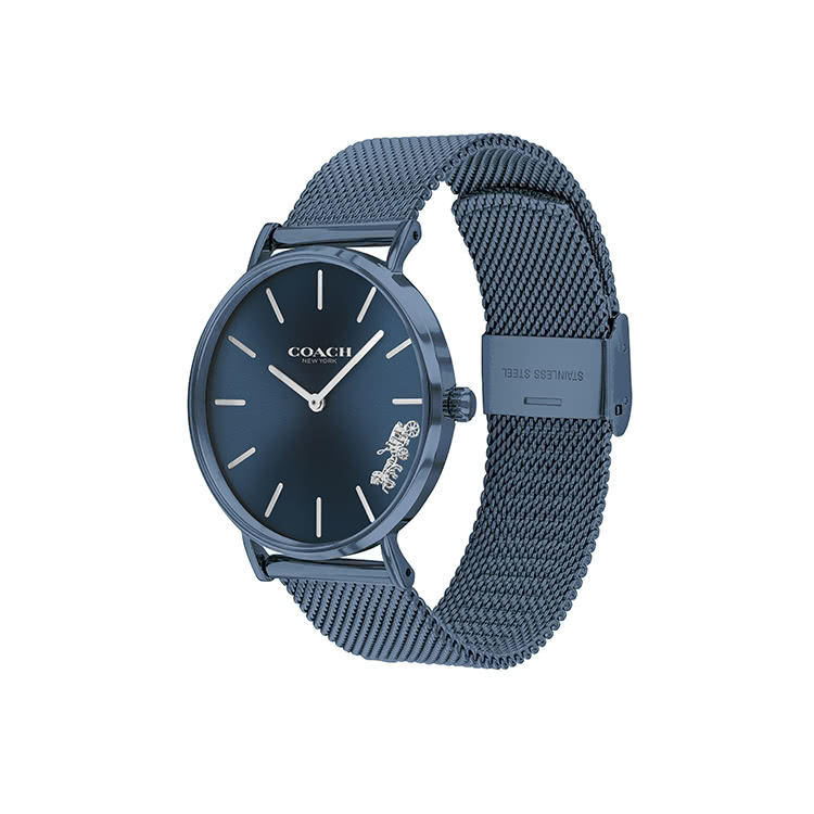 萬年鐘錶 - COACH錶  簡約米蘭帶男女錶  14503485  表徑36MM