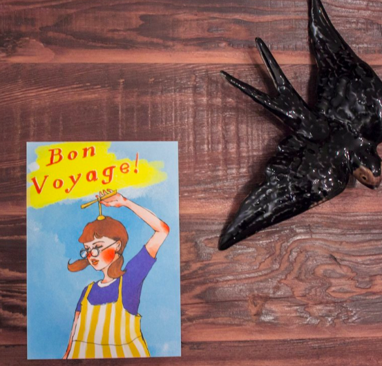 一路順風明信片｜甜蜜生活