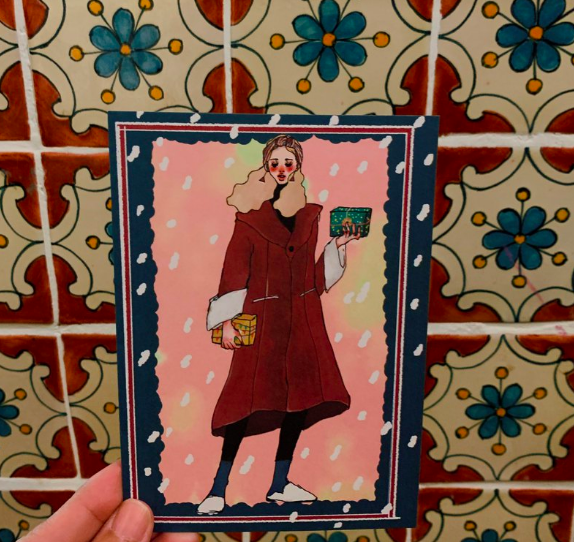 甜蜜獻禮 甜蜜聖誕明信片｜甜蜜生活