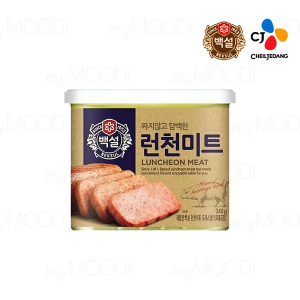 韓國*正品*【CJ BAEKSUL-韓國純豬肉午餐肉】