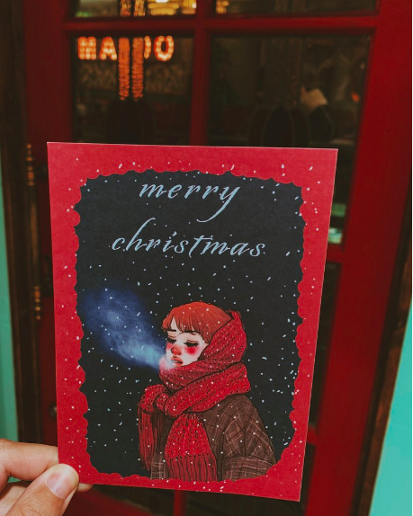 去看雪 甜蜜聖誕明信片｜甜蜜生活