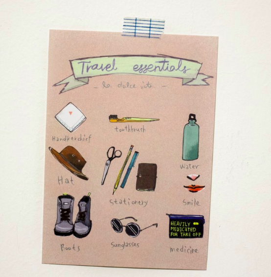 甜蜜旅行明信片｜甜蜜生活