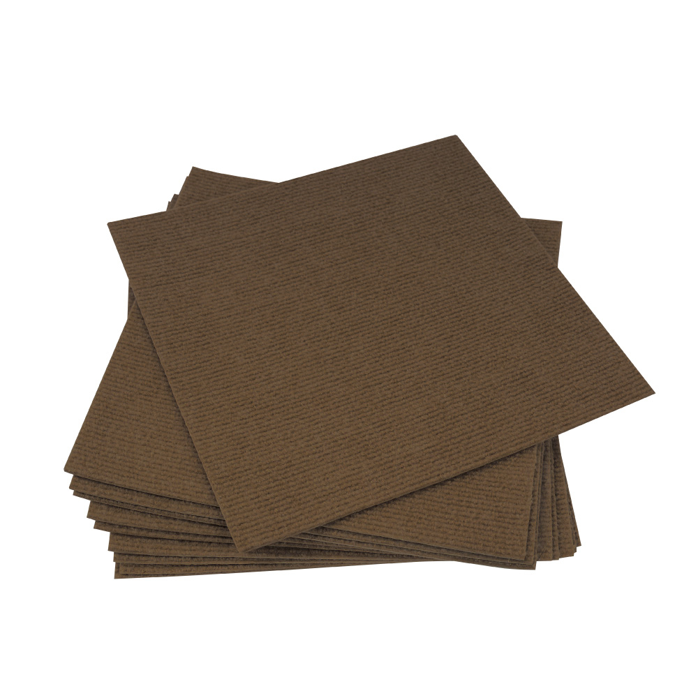 巧拼自黏地毯地墊10片 - 咖啡