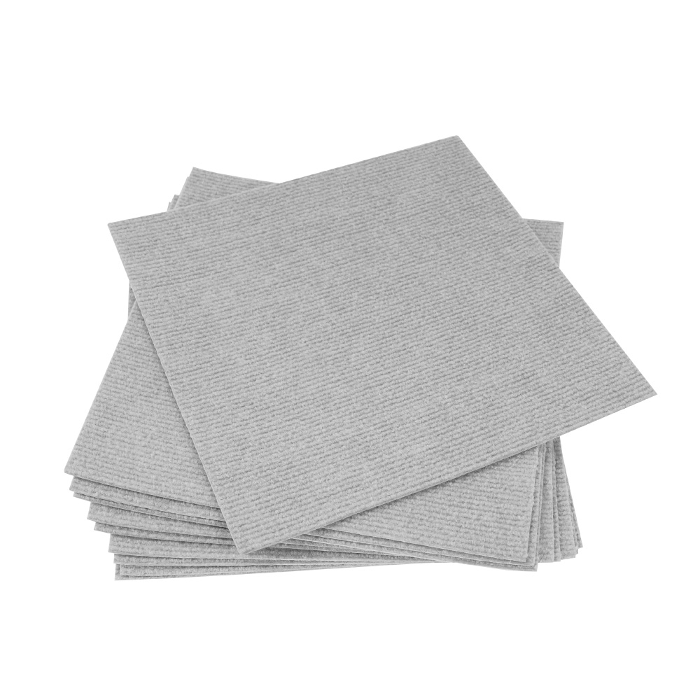 巧拼自黏地毯地墊10片 - 灰色