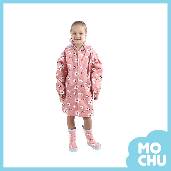 素雅梅花兒童書包位雨衣