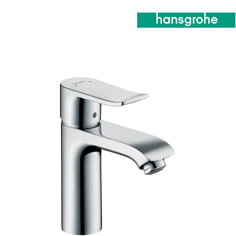 hansgrohe Metris 31080, -000 Single lever basin mixer 110 with pop-up waste set - GA Approval
