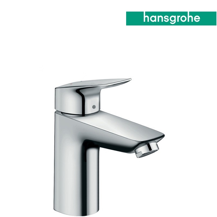 hansgrohe Logis 71100, -000 Single lever basin mixer 100 with pop-up waste set