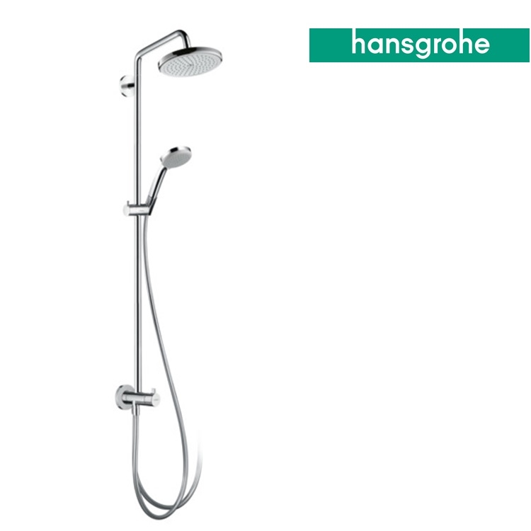 hansgrohe Croma 220 27224, -000 Showerpipe 220 1jet Reno