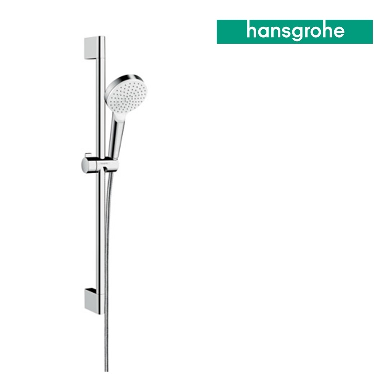 hansgrohe Crometta 26535, -400 Shower set 1jet EcoSmart with shower bar 65 cm