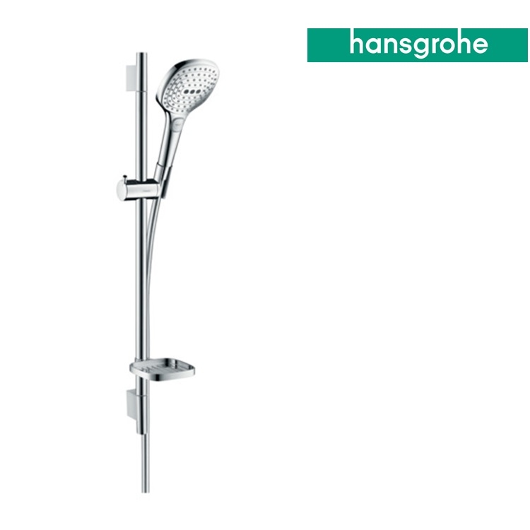 hansgrohe Raindance Select E 26620, -000 Shower set 120 3jet with shower bar 65 cm and soap dish