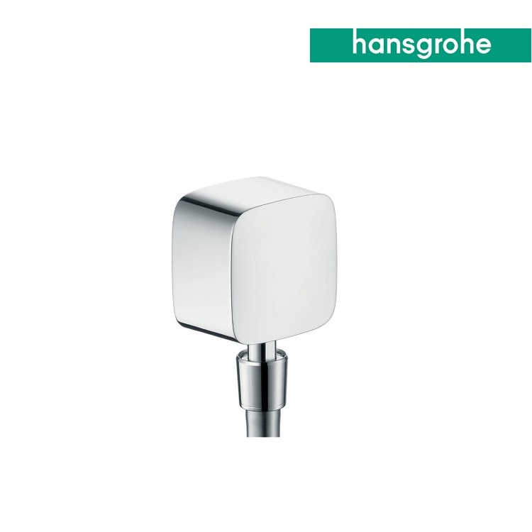 hansgrohe Fixfit 27414, -000 Wall outlet with non-return valve and pivot joint