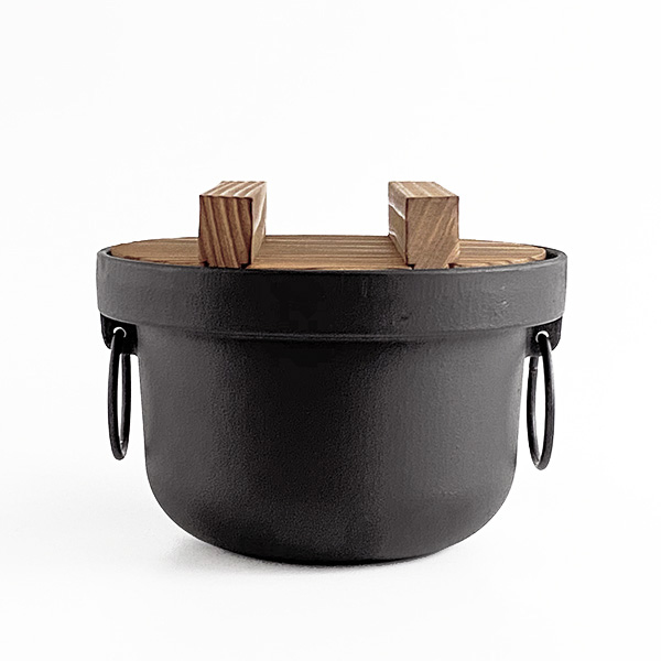 【池永】釜形2合炊飯鍋