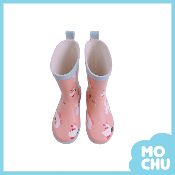 優雅梅花兒童雨鞋