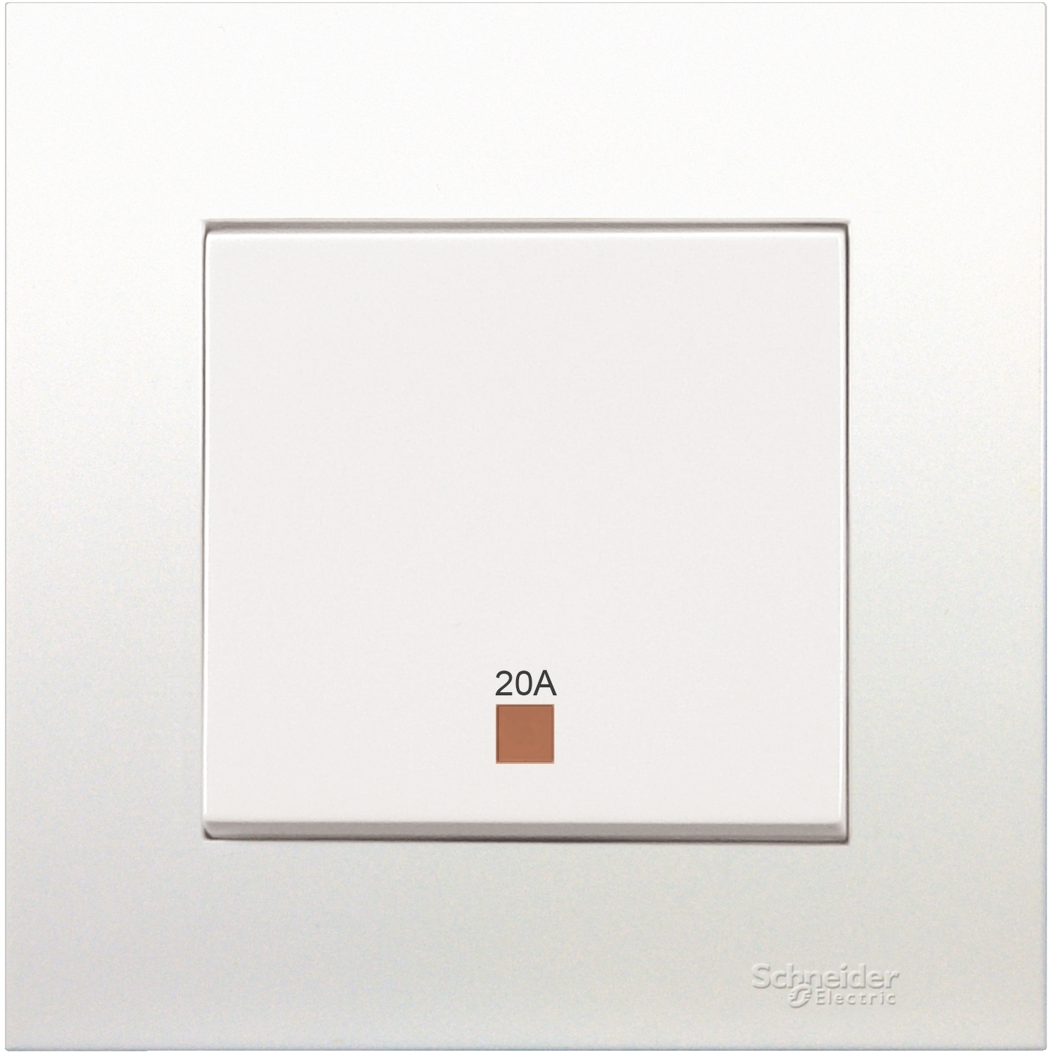 施耐德 KB 元雅 20A雙極開關掣連指示燈 KB31D20NE WE