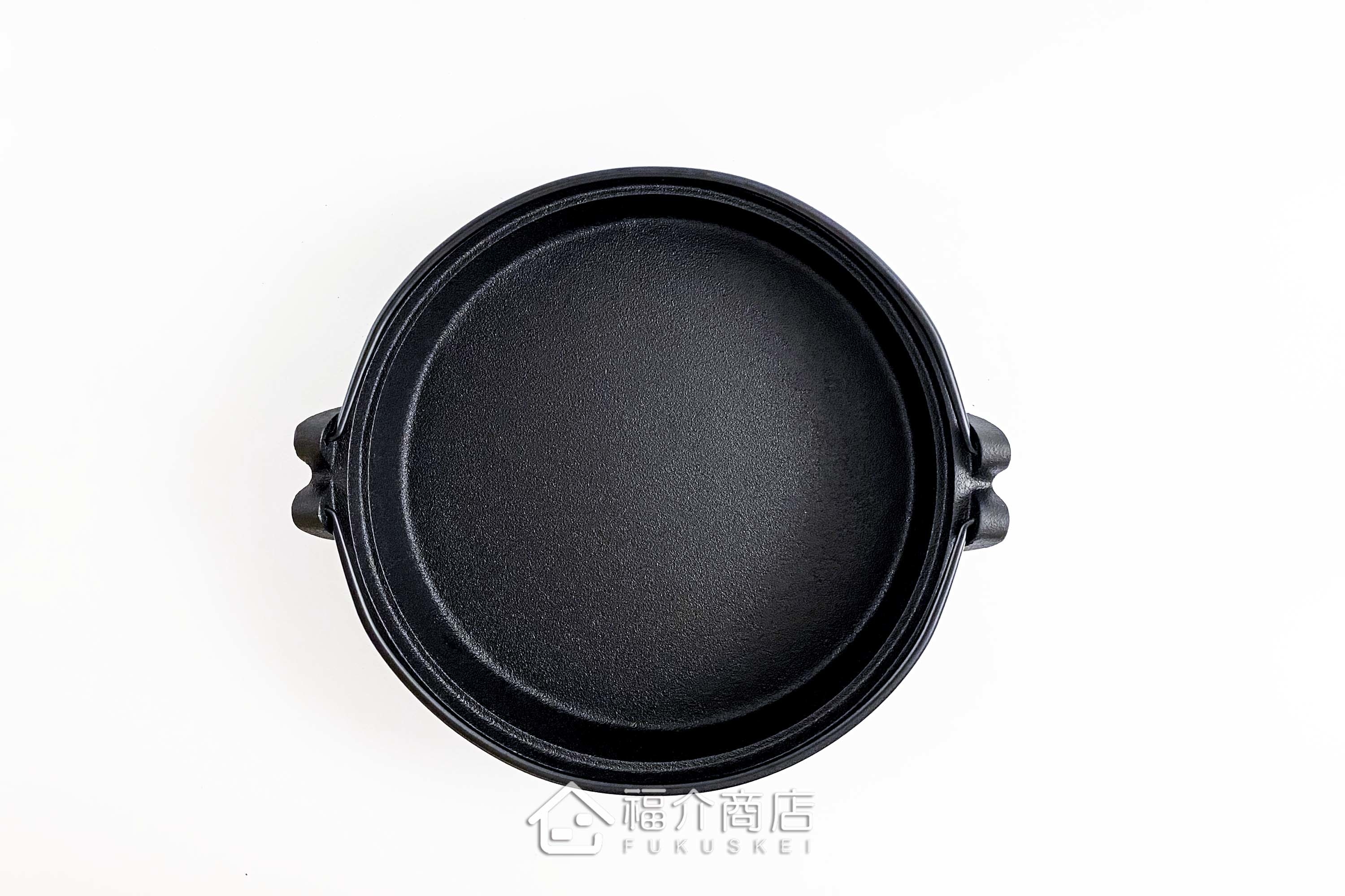 鑄鐵製的黑色壽喜燒鍋