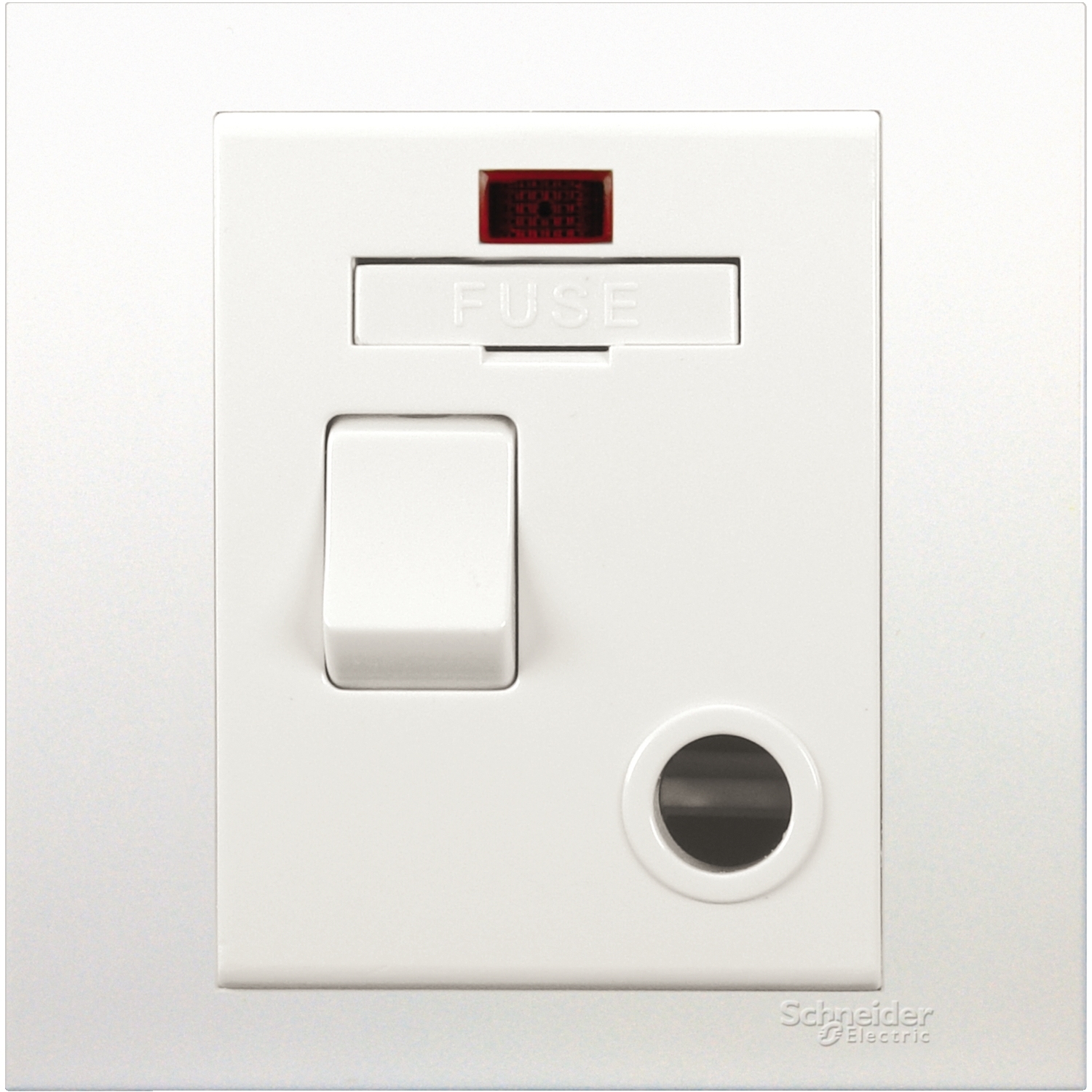 施耐德 KB 元雅 13A保險菲士蘇連開關掣及指示燈 KB25NE WE