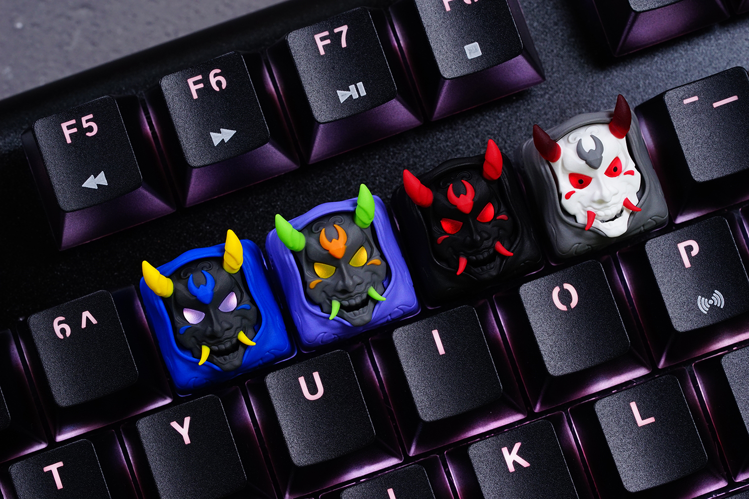 hannya artisan keycap