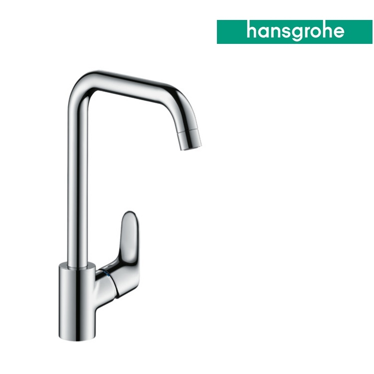 hansgrohe Focus 260 31820, -000 Single lever kitchen mixer 260 with swivel spout - With GA Approval & Wels