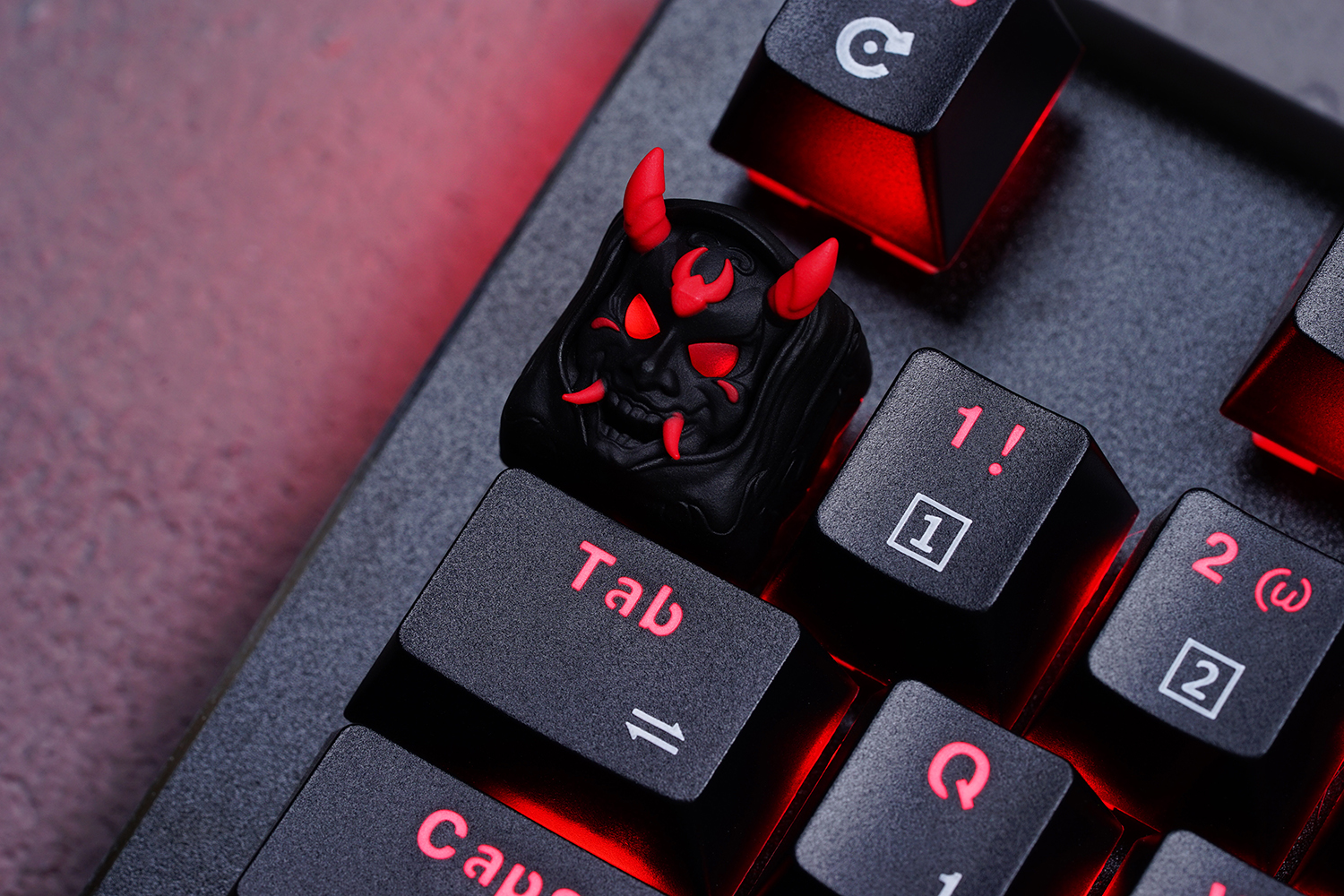 hannya artisan keycap