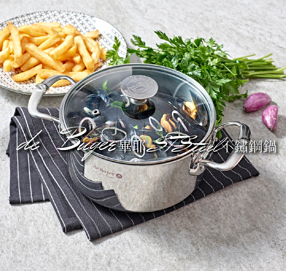 de Buyer st/steel cookware