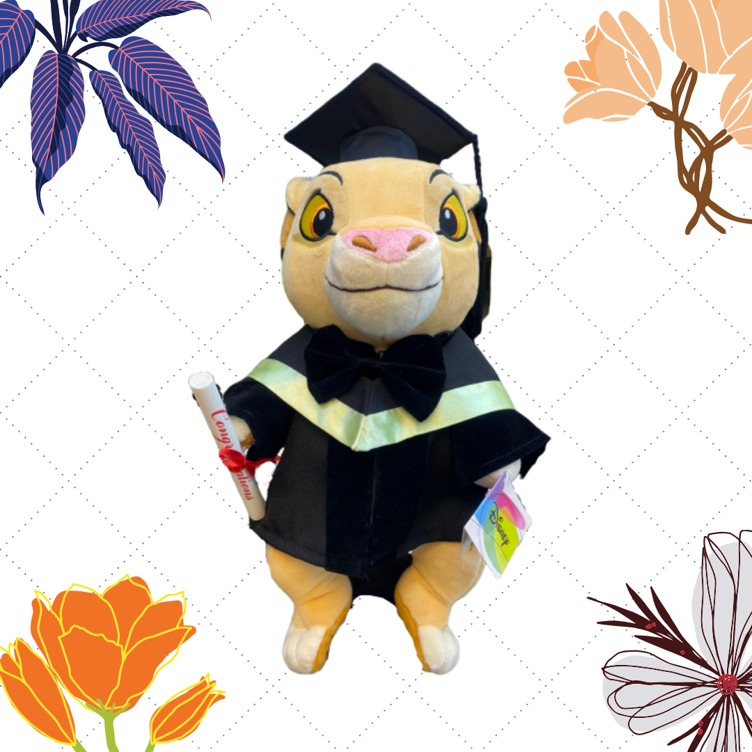 30cm 獅子王- 辛巴 畢業公仔