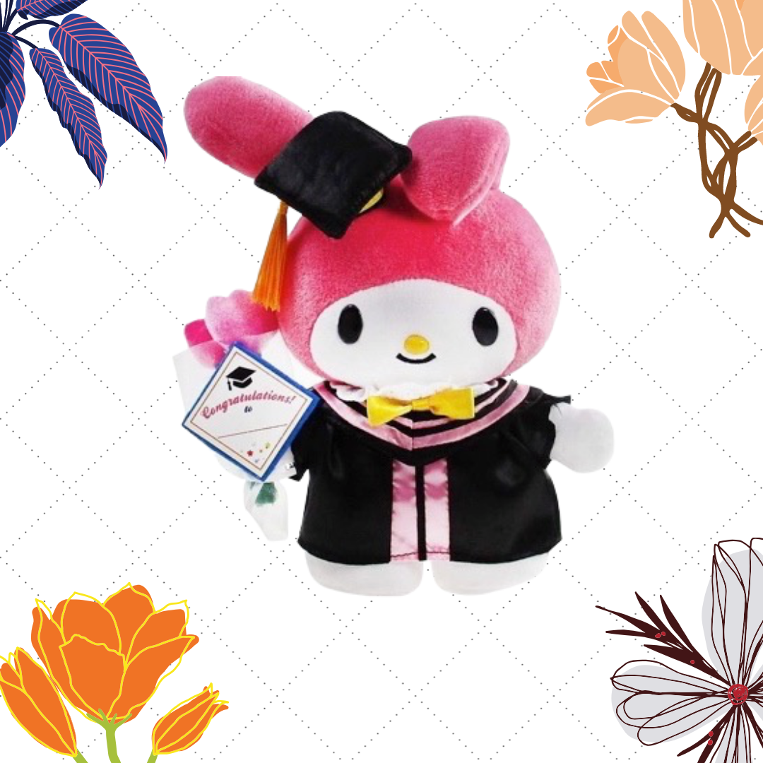 My Melody 畢業公仔