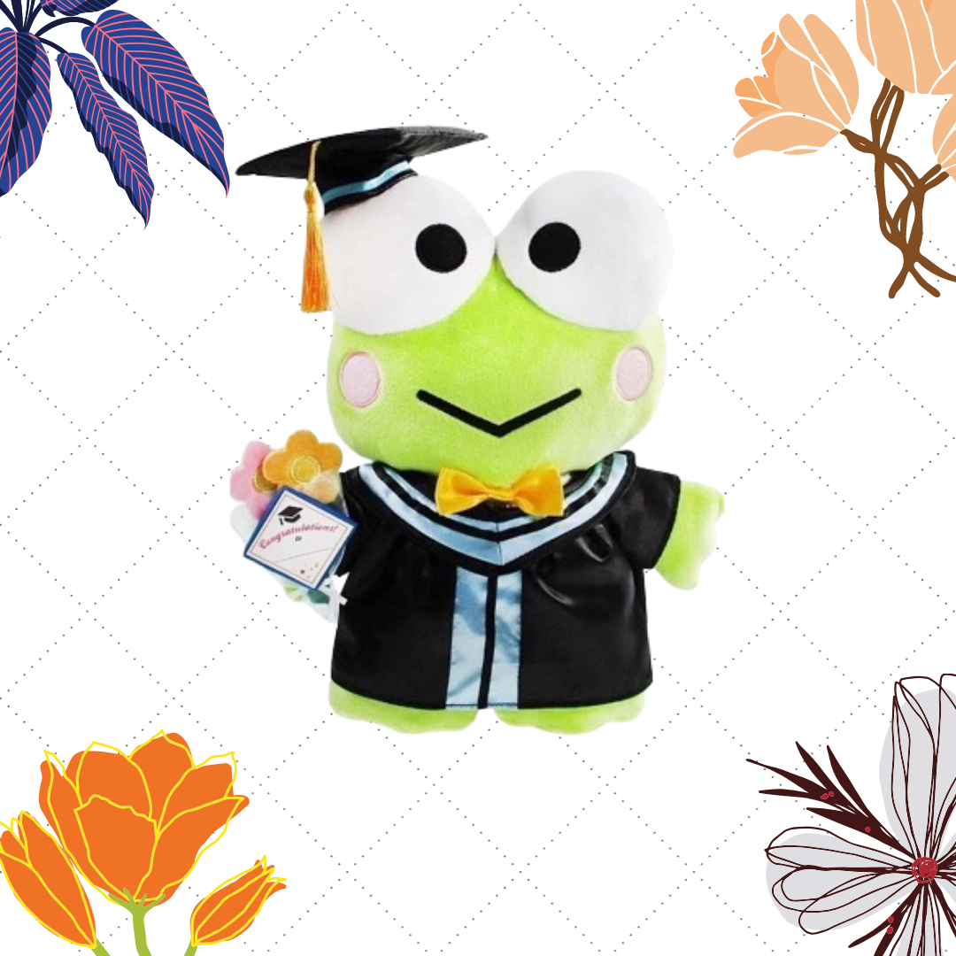 Keroppi 畢業公仔