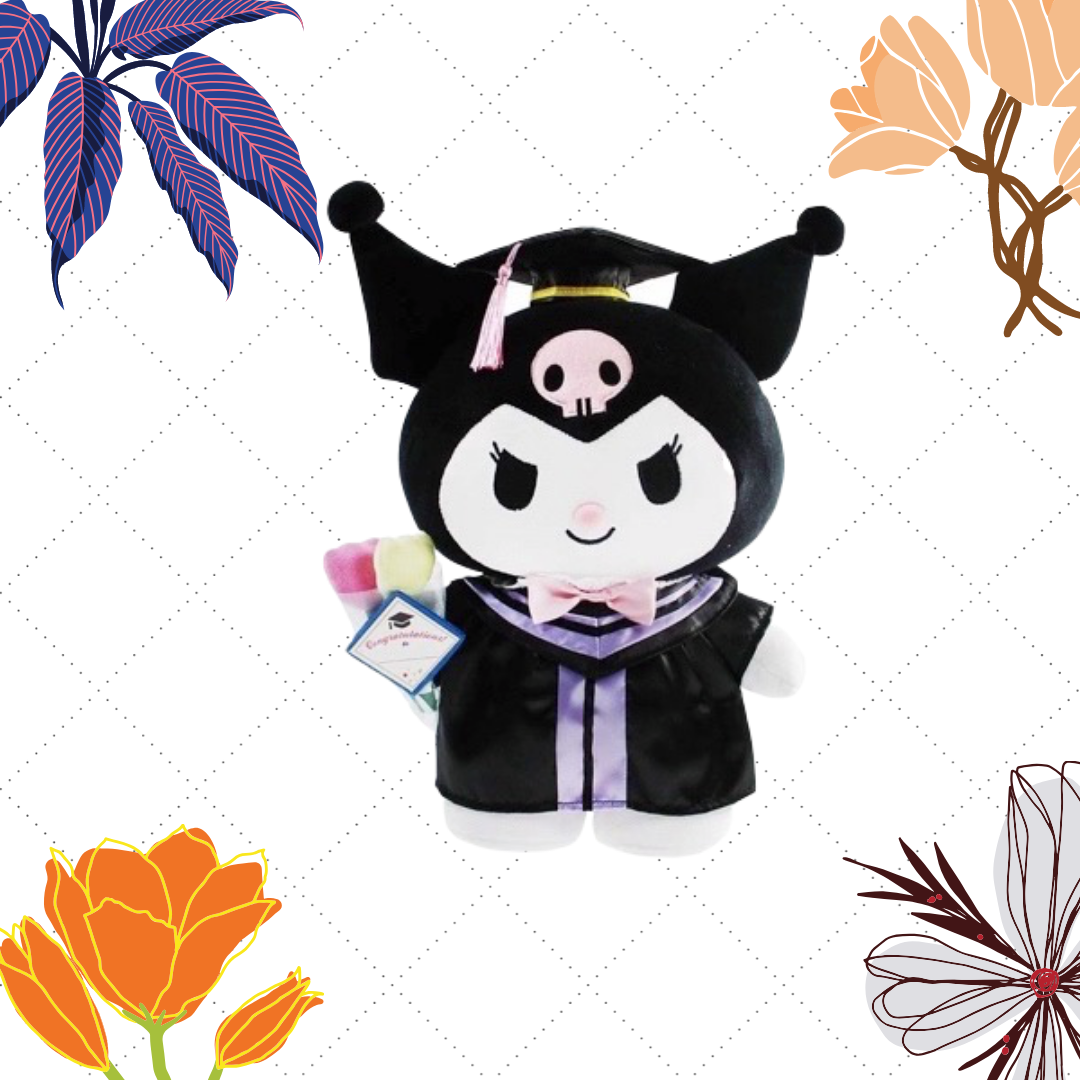 Kuromi 畢業公仔