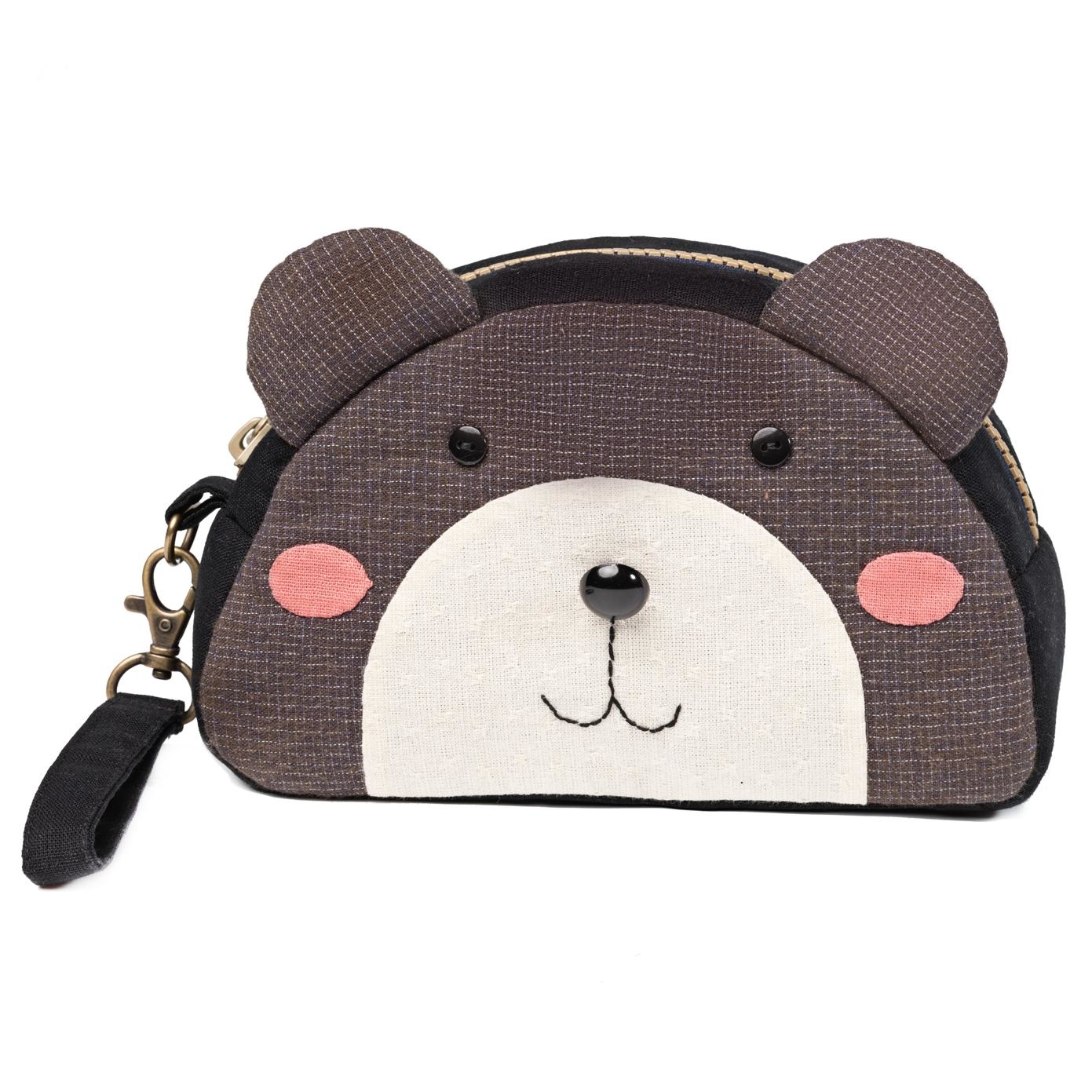 販售原尺寸【紙型】(小熊收納包)