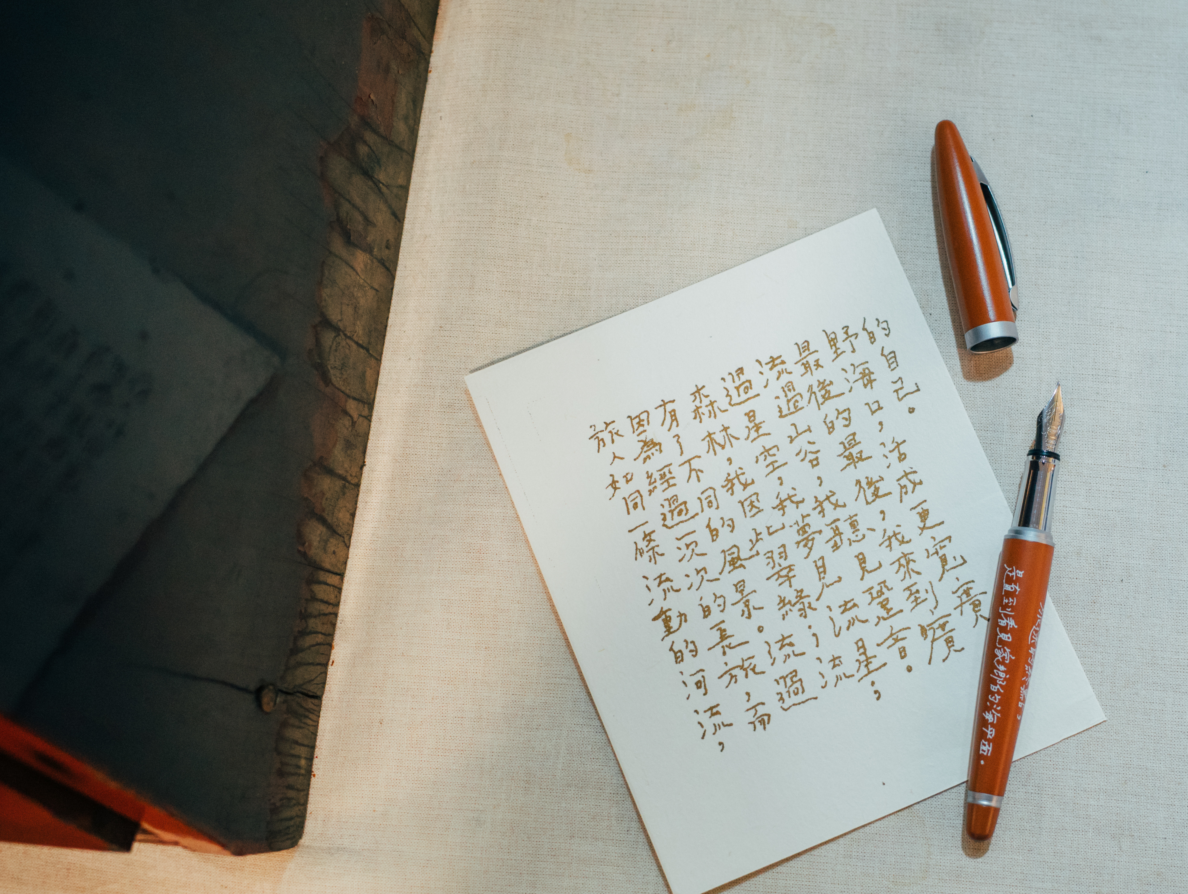 青青的島鋼筆 F尖/EF尖