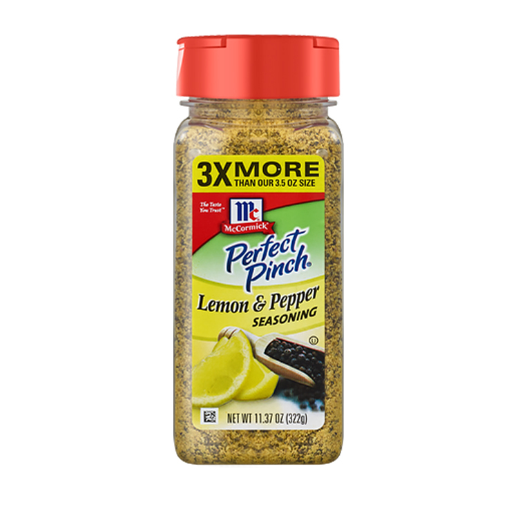 McCormick Lemon & Pepper Seasoning Salt 28oz 793g $24.47USD